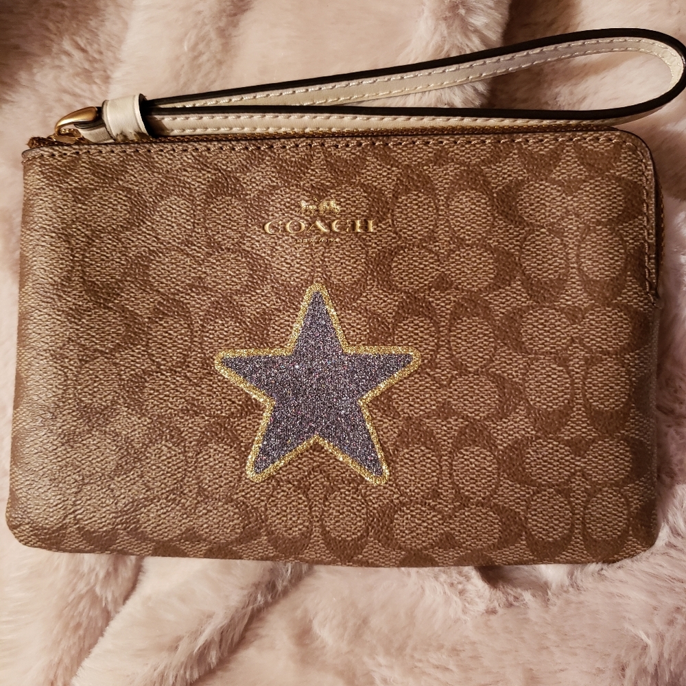 Coach small wristlet